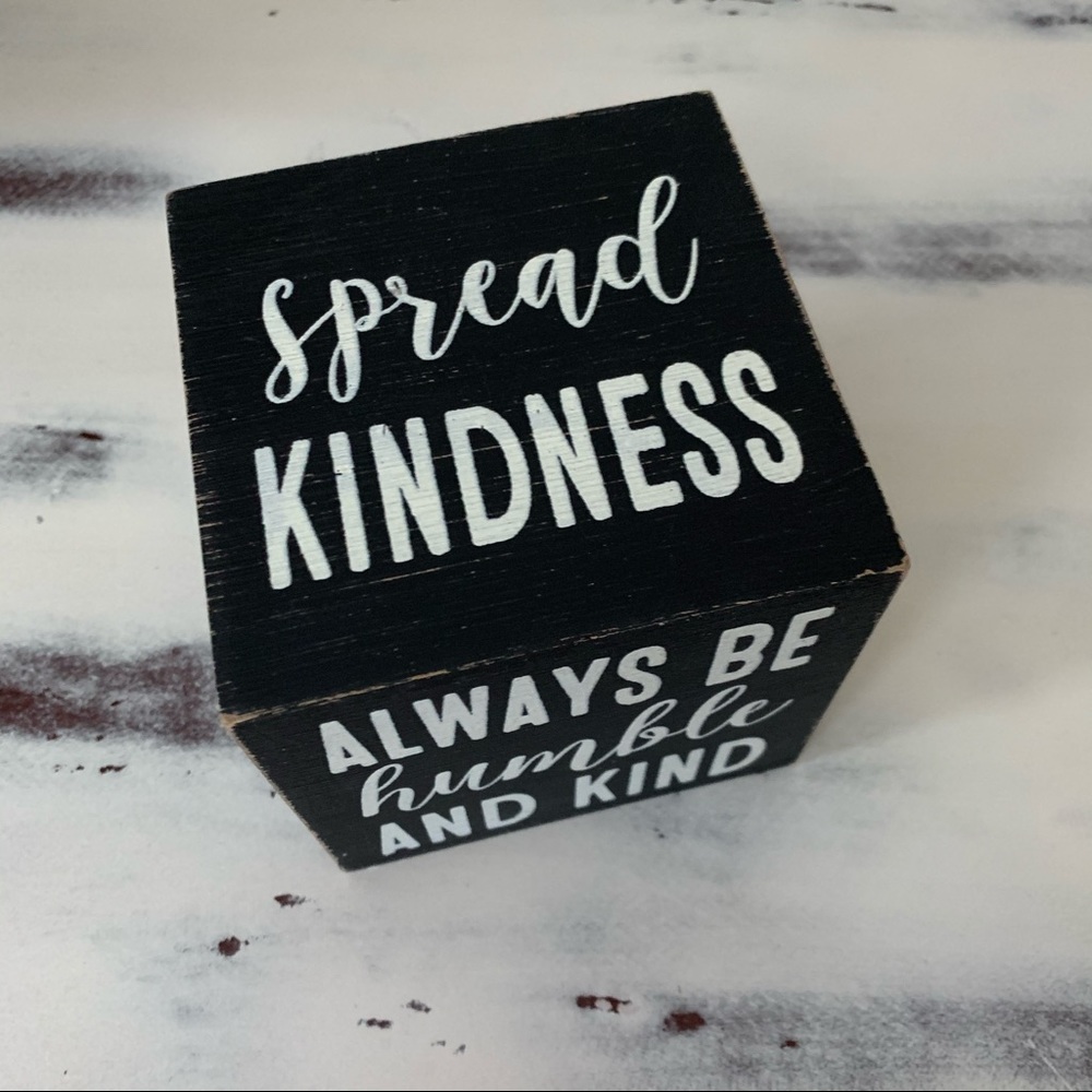 “KINDNESS” quote block